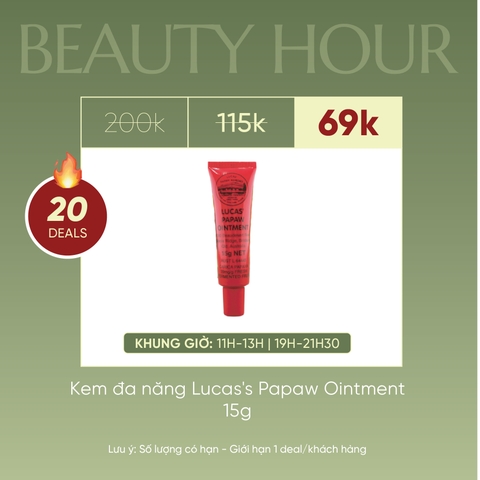 Kem Dưỡng Đa Năng Lucas's Papaw Ointment