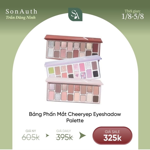 Bảng Phấn Mắt Cheeryep Eyeshadow Palette