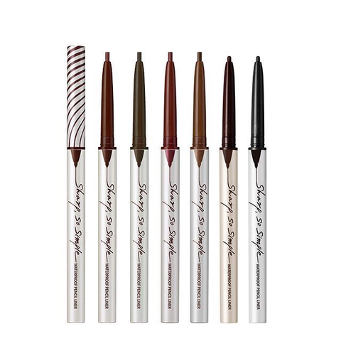Chì Kẻ Mắt Clio Sharp, So Simple Waterproof Pencil Liner