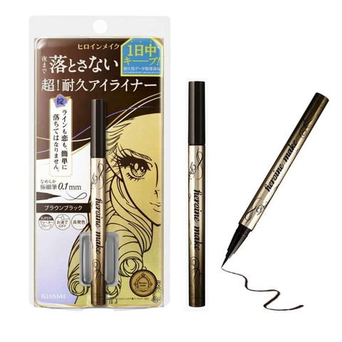 Kẻ Mắt KissMe Heroine Make Prime Liquid Eyeliner Rich Keep