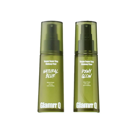 Xịt Khoá Nền Glamrr Q Vegan Super Makeup Fixer