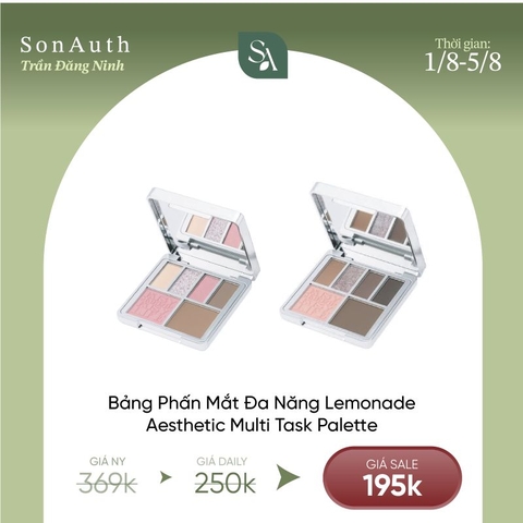 Bảng Phấn Đa Năng Lemonade Aesthetic Multi Task Palette 10.8g