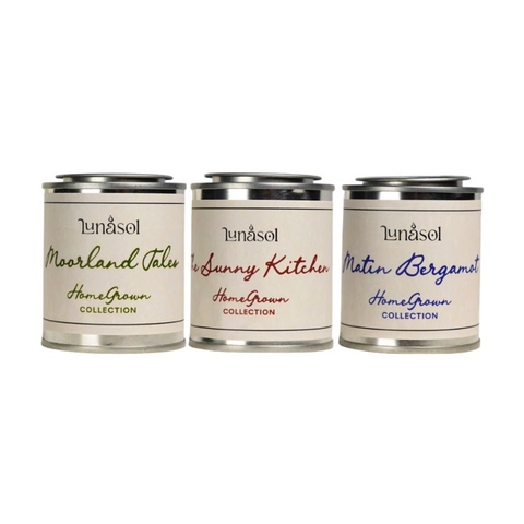 Nến Thơm Lunasol Candle HomeGrown Collection 100g (Cốc Thiếc)