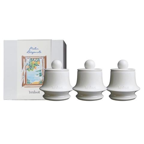 Hộp Nến Thơm Lunasol Candle Home Grown Collection 165g