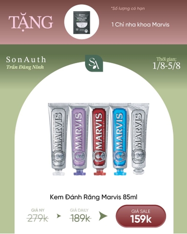 Kem Đánh Răng Marvis Toothpaste 85ml (NK)