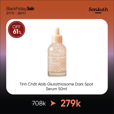 Tinh Chất Viên Nang Dưỡng Sáng Abib Glutathiosome Dark Spot Serum 50ml