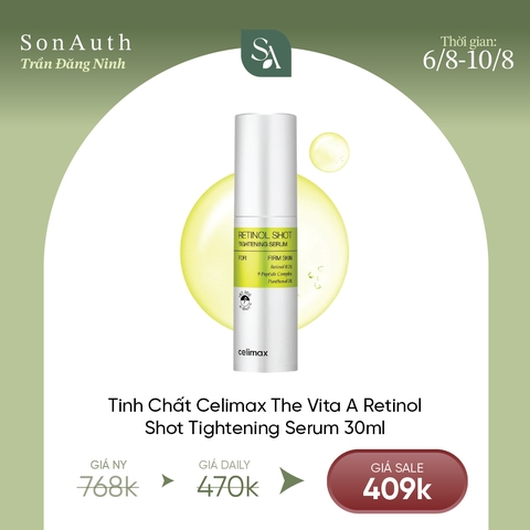 Tinh Chất Celimax The Vita A Retinol Shot Tightening Serum 30ml