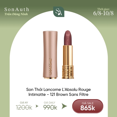 Son Thỏi Lì Lancôme L'Absolu Rouge Intimatte 3.4g