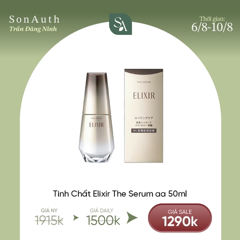 Tinh Chất Trẻ Hoá Làn Da Elixir The Serum 50ml