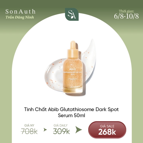 Tinh Chất Viên Nang Dưỡng Sáng Abib Glutathiosome Dark Spot Serum 50ml