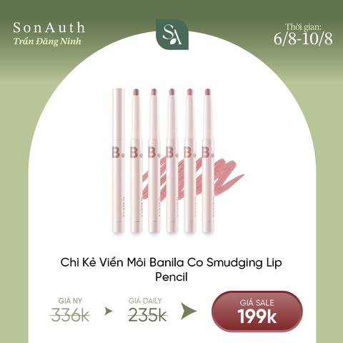 Chì Kẻ Viền Môi Banila Co Smudging Lip Pencil 0.8g