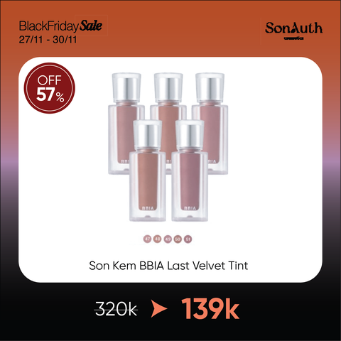 Son Kem BBIA Last Velvet Tint 5g