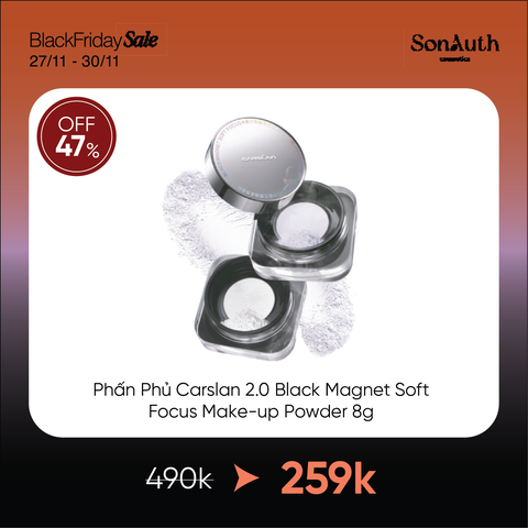 Phấn Phủ Bột Carslan 2.0 Soft Focus Make-Up Powder 8g
