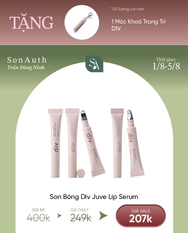 Dưỡng Môi Căng Mọng Có Màu Div Juve Lip Serum 10g