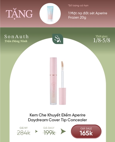 Che Khuyết Điểm Aperire Daydream Cover Tip Concealer 4.5ml