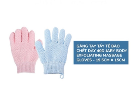 Găng Tay Tẩy Da Chết Jary Body Exfoliating Massage Gloves