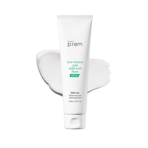 Sữa Rửa Mặt Make P:rem Safe Me Relief Moisture Cleansing Foam