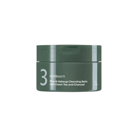 Sáp Tẩy Trang Trà Xanh Numbuzin No.3 Pore & Makeup Cleansing Balm 85g