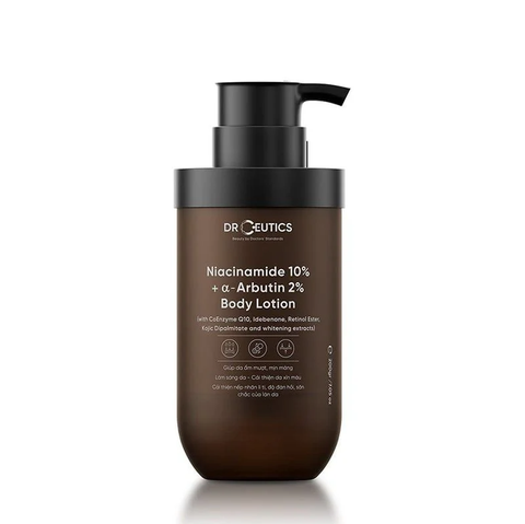Dưỡng Thể DrCeutics Niacinamide 10% + α – Arbutin 2% Body Lotion 200g