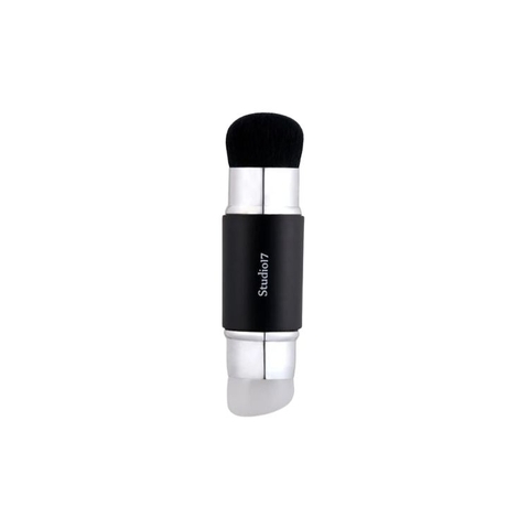 Cọ 2 Đầu Dạng Lông & Silicon Studio17 Dual Silicone Blush Brush