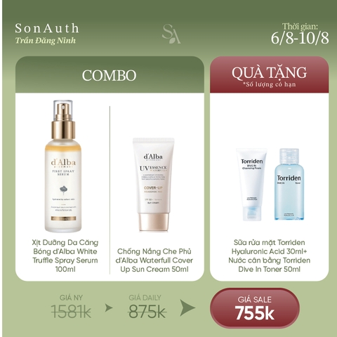 Combo KT-21| Combo d'alba Tặng Torriden