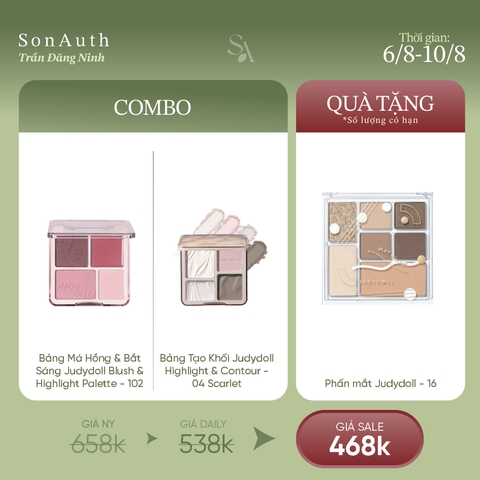 Combo KT-19| Combo Judydoll Tặng Judydoll