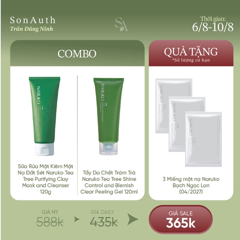 Combo KT-18| Combo Naruko Tặng Mặt Nạ Naruko