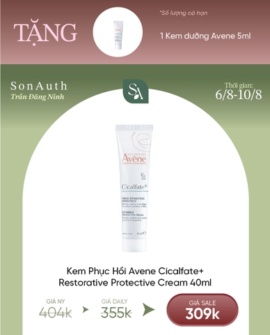 Kem Phục Hồi Avene Cicalfate+ Restorative Protective Cream