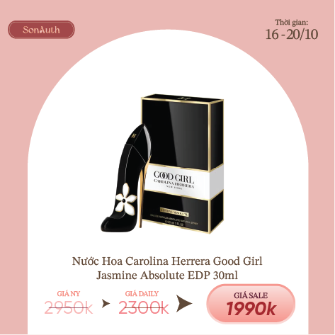 Nước Hoa Carolina Herrera Good Girl Jasmine Absolute EDP Spray 30ml