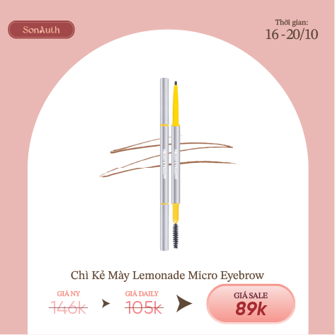 Kẻ Mày Siêu Mảnh Lemonade Micro Eyebrow 0.1g