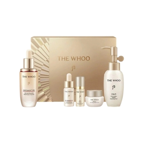 Bộ Dưỡng Da The Whoo Ultimate Recovery NAD Power Ampoule Set