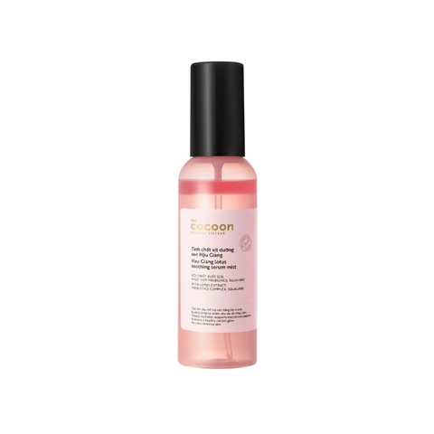Tinh Chất Xịt Dưỡng Sen Hậu Giang Cocoon Lotus Soothing Serum Mist 100ml