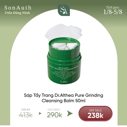 Sáp Tẩy Trang Mài Dr.Althea Pure Grinding Cleansing Balm 50ml