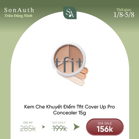 Che Khuyết Điểm tfit Cover Up Pro Concealer 15g