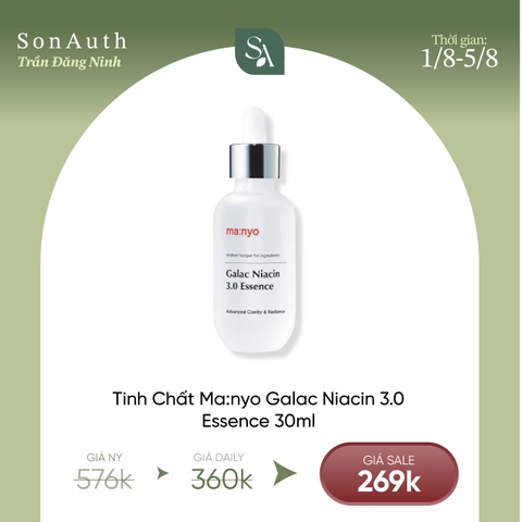 Tinh Chất Dưỡng Sáng Ma:nyo Galac Niacin 3.0 Essence 30ml