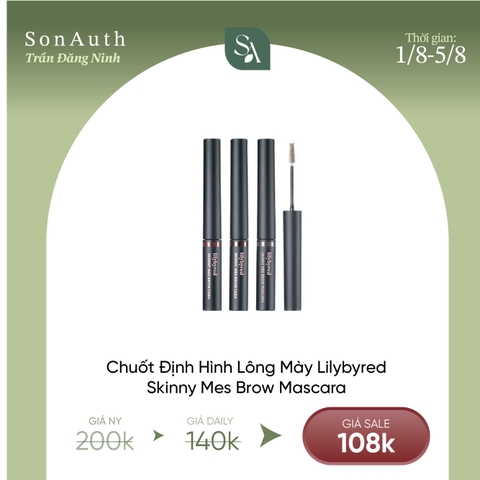 Chuốt Định Hình Lông Mày Lilybyred Skinny Mes Brow Mascara 3.5g