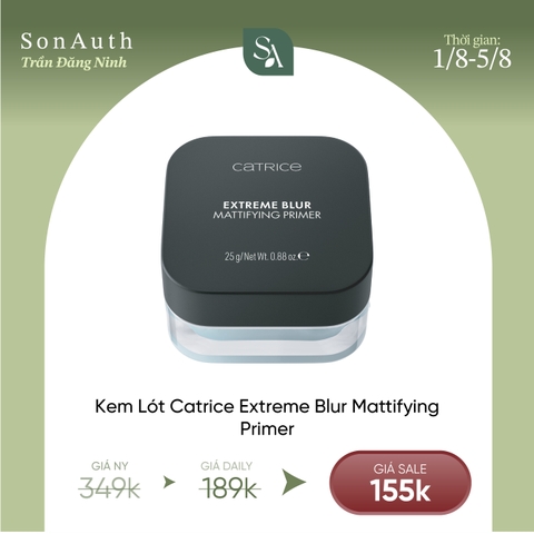 Gel Lạnh Lót Da Catrice Extreme Blur Mattifying Primer 25g