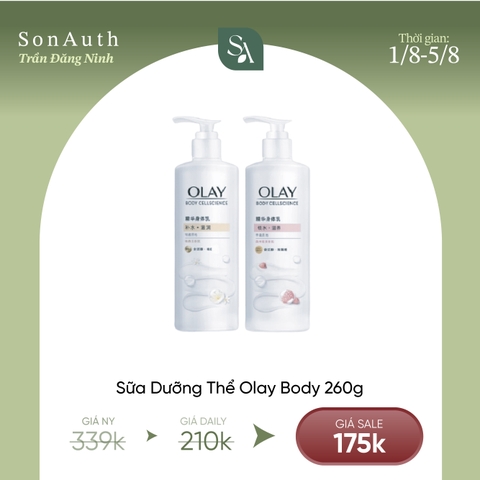 Sữa Dưỡng Thể Sáng Mịn Olay Body 260g