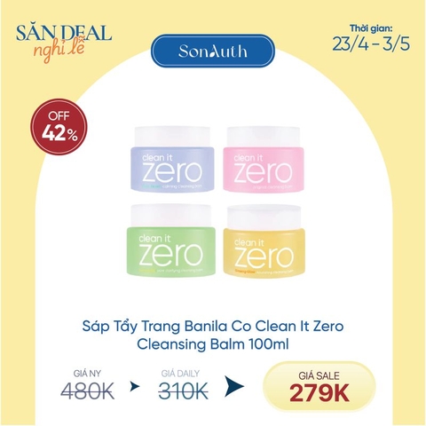 Sáp Tẩy Trang Banila Co Clean It Zero Cleansing Balm