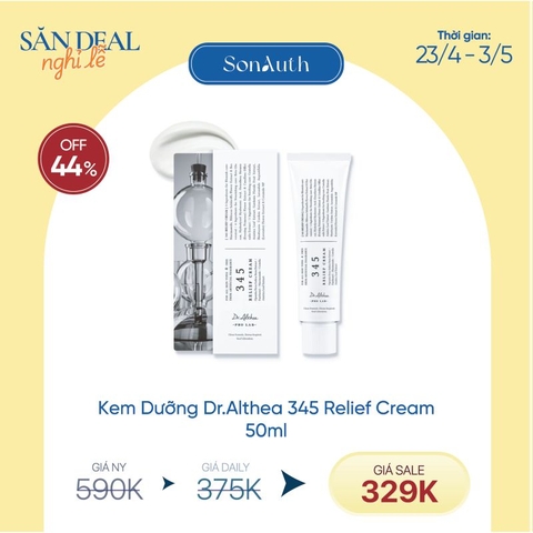 Kem Dưỡng Phục Hồi Dr.Althea 345 Relief Cream 50ml