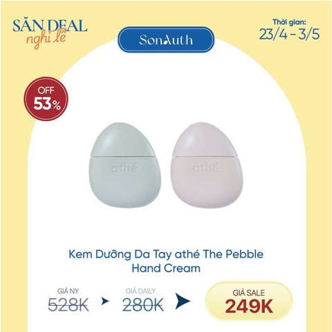 Kem Dưỡng Tay Athe The Pebble Hand Cream