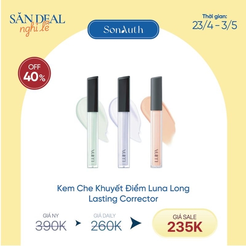 Che Khuyết Điểm Hiệu Chỉnh Da Luna Long Lasting Corrector 6.5g
