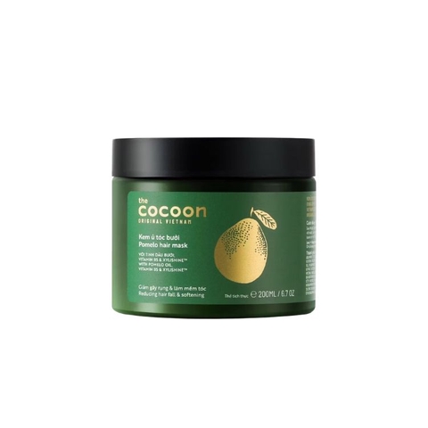 Kem Ủ Tóc Bưởi Mềm Mượt Cocoon Pomelo Hair Mask 200ml