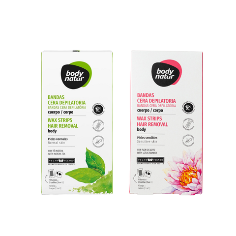 Miếng Dán Tẩy Lông Cơ Thể Body Natur Wax Strips Hair Removal Body (16 miếng)