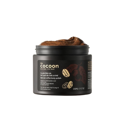 Tẩy Da Chết Toàn Thân Cocoon Cà Phê Đắk Lắk 200ml