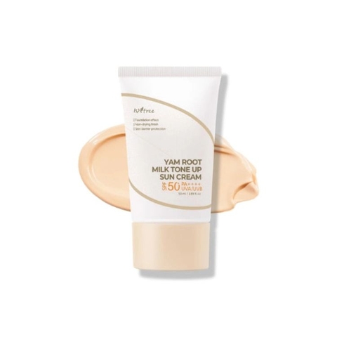 Kem Chống Nắng Nâng Tông Isntree Yam Root Milk Tone Up Sun Cream 50ml