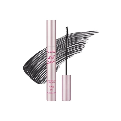 Chuốt Mi Cong Tự Nhiên Clio Kill Lash Superproof Mascara Fine 6.5g