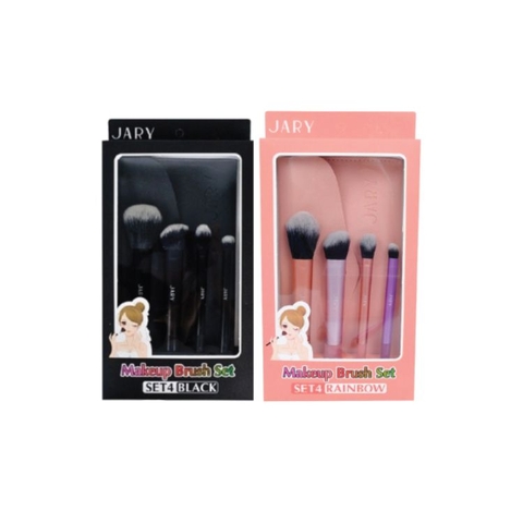 Bộ Cọ Trang Điểm 4 Cây Jary Makeup Brush Set 4pcs