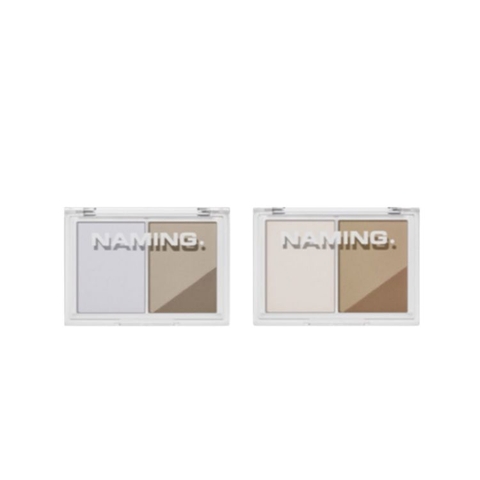 Bảng Phấn Tạo Khối Naming Fluffy Volume & Shading Duo 9.8g