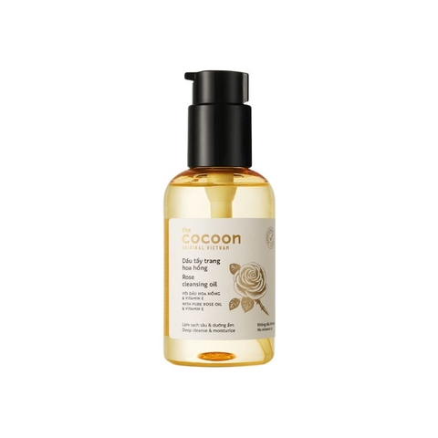 Dầu Tẩy Trang Hoa Hồng Cocoon Rose Cleansing Oil 140ml